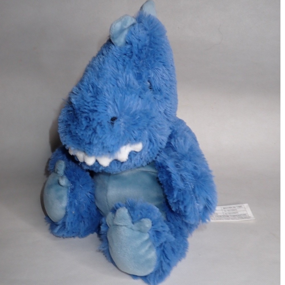 Warmies Kids Blue Dinosaur Microwavable Plush Stuffed Animal Toy T Rex